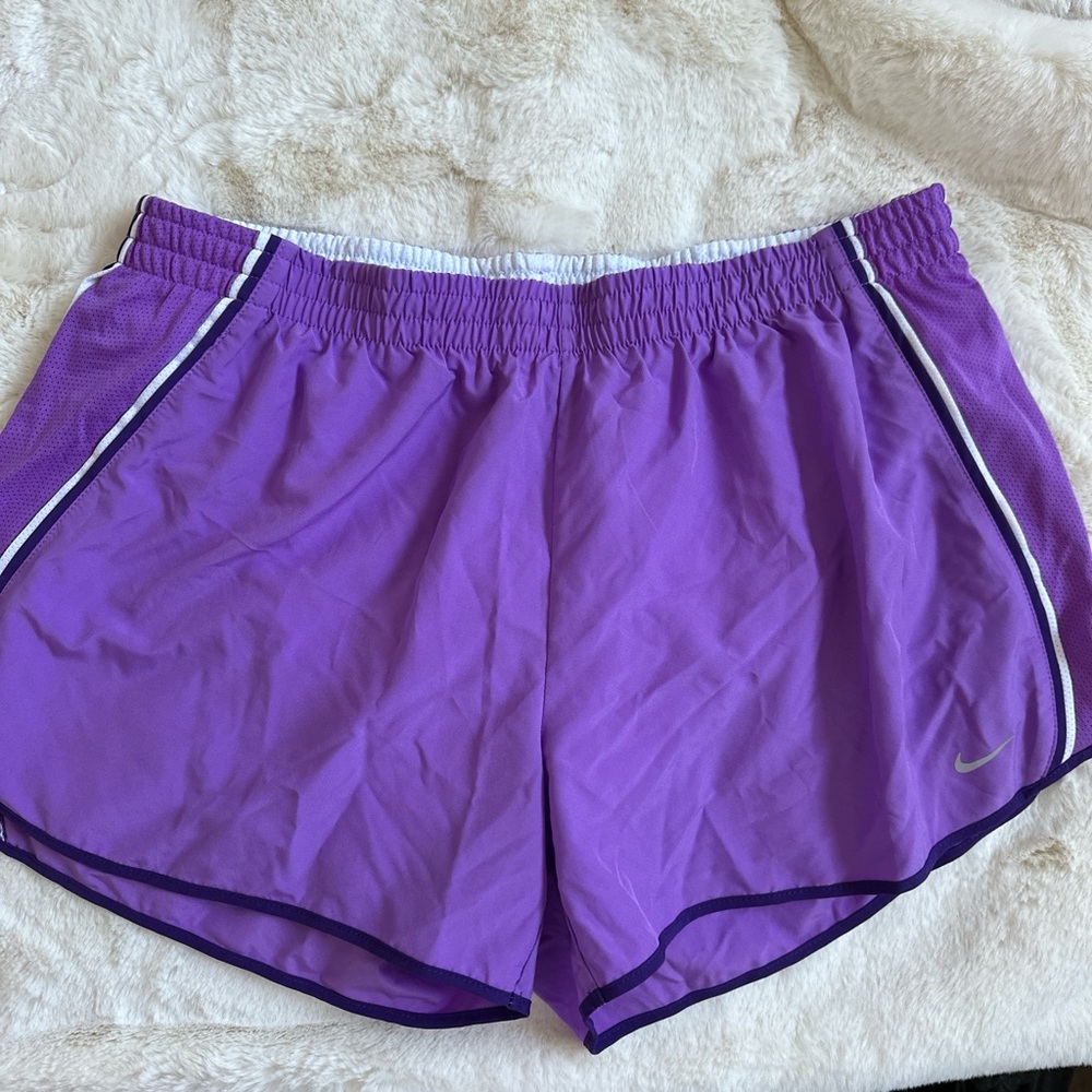 Nike Women's Lavender Athletic Shorts